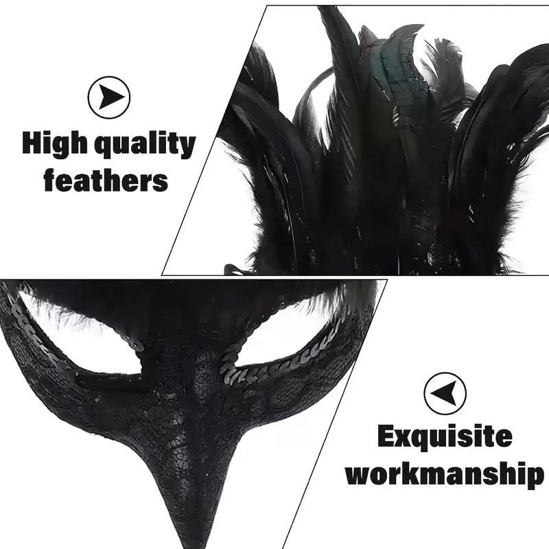 Black Feather Raven Half Face  - Respirator Half Face recensie en prijs
