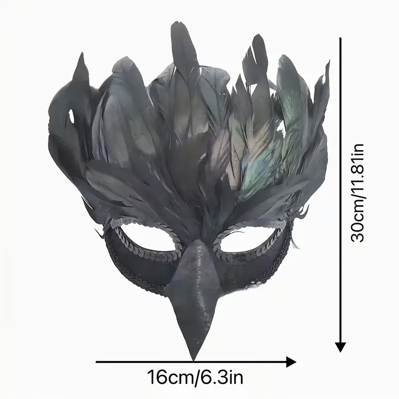 Black Feather Raven Half Face  - Respirator Half Face recensie en prijs