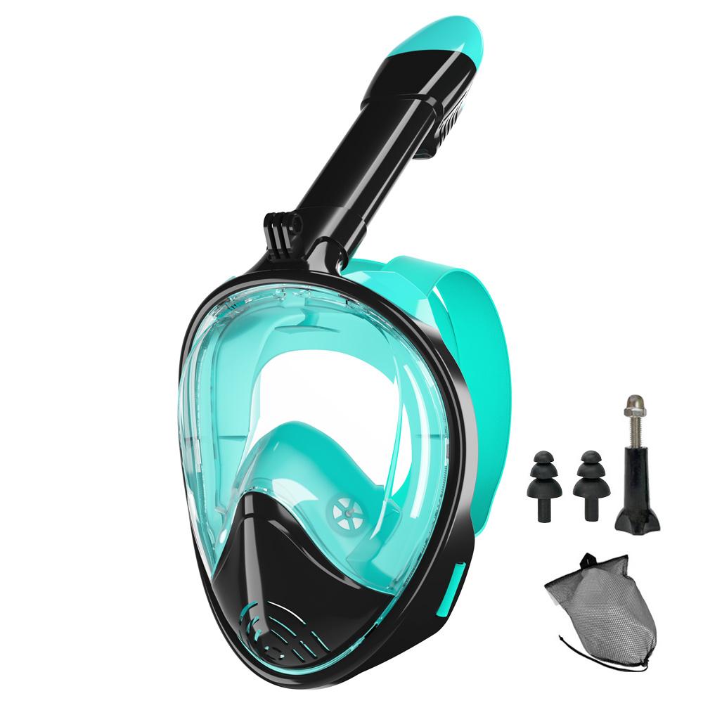 Full Face Snorkel Mask Silicon - Silicone Mask Bracket recensie en prijs