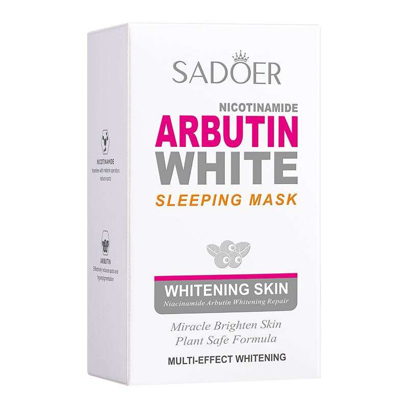 20pcs/box SADOER Arbutin Sleep - Face Mask Storage Box recensie en prijs