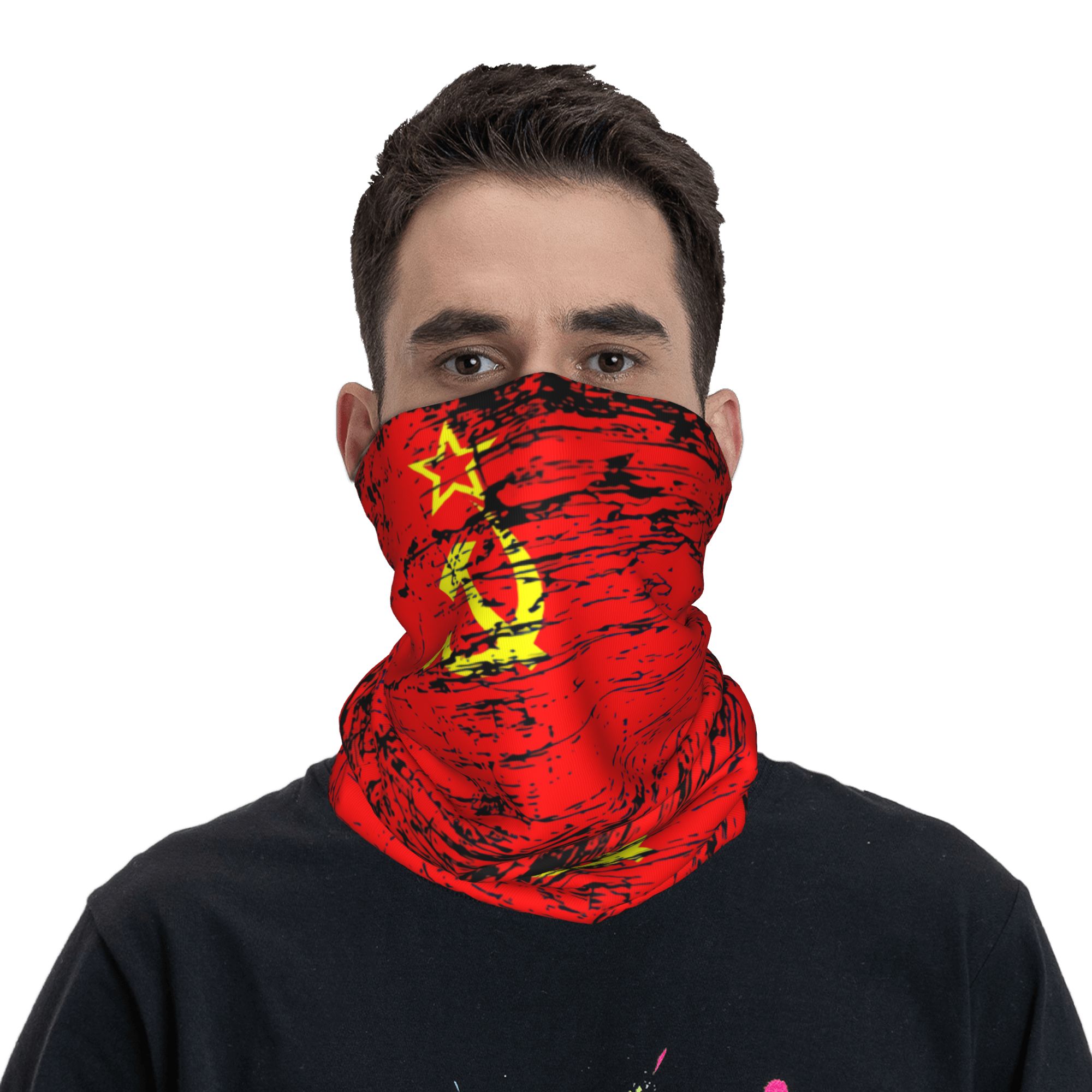 Russian Flag Soviet Union USSR - Neck Gaiter Face Cover recensie en prijs