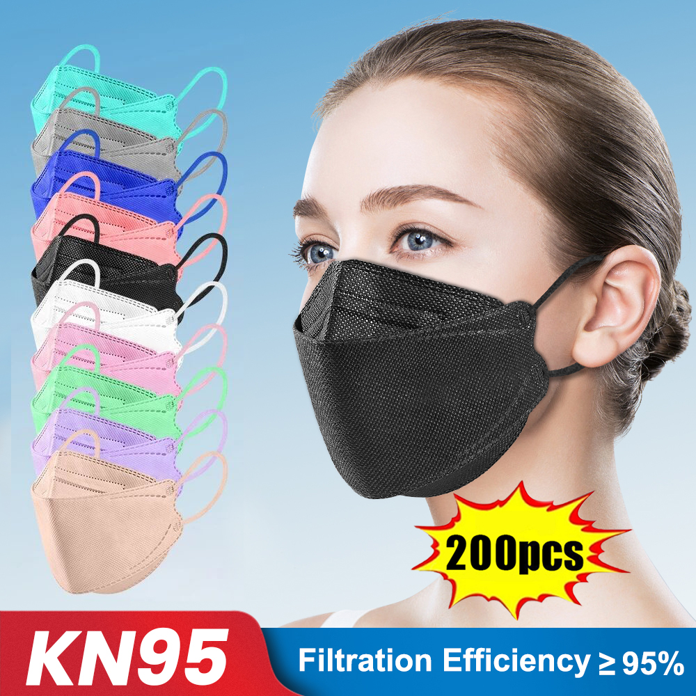 10-200pcs ffp2 mascarillas CE  - Anti Pollution Mask recensie en prijs