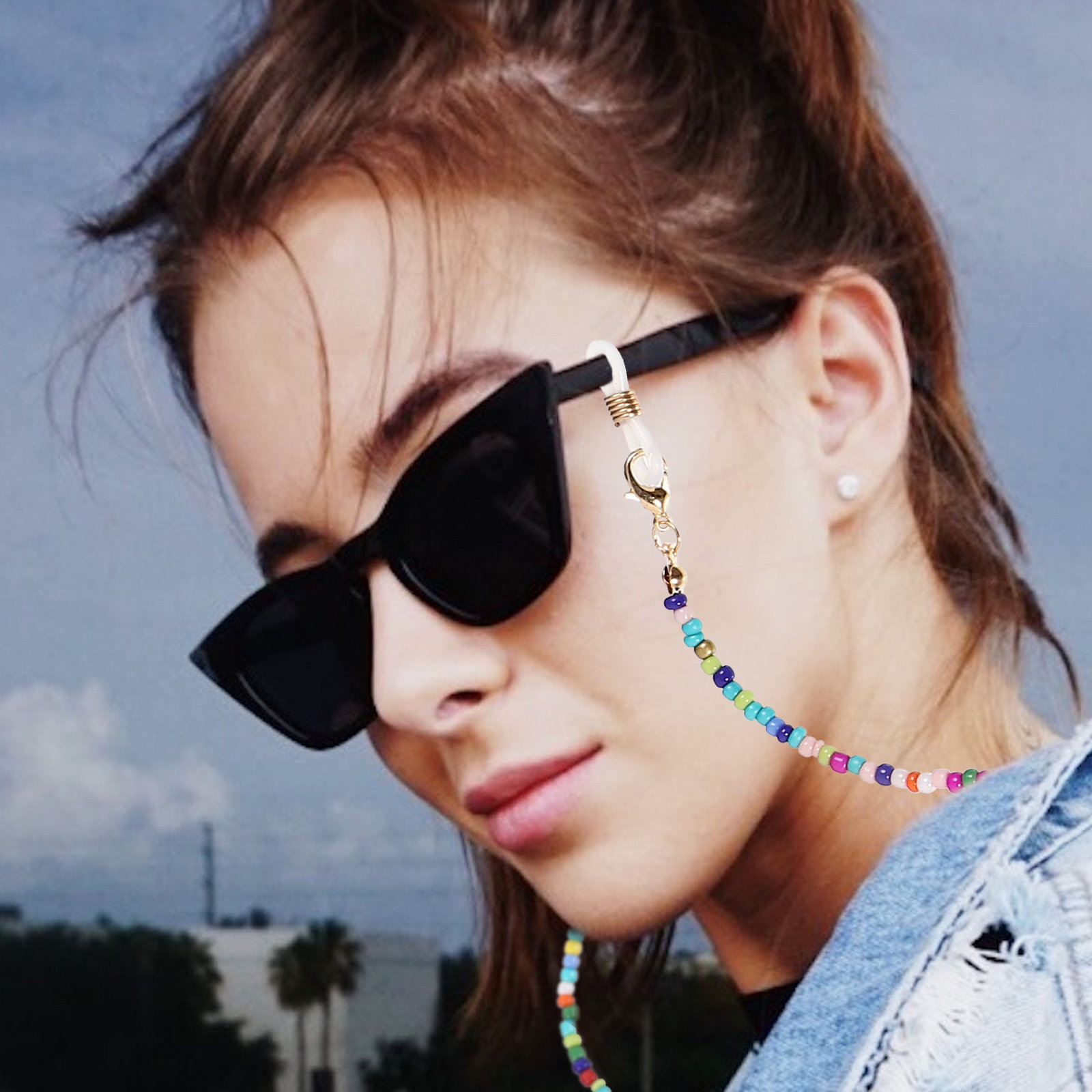 5Pcs Glasses Chain for Women B - Mask Chain Holder recensie en prijs