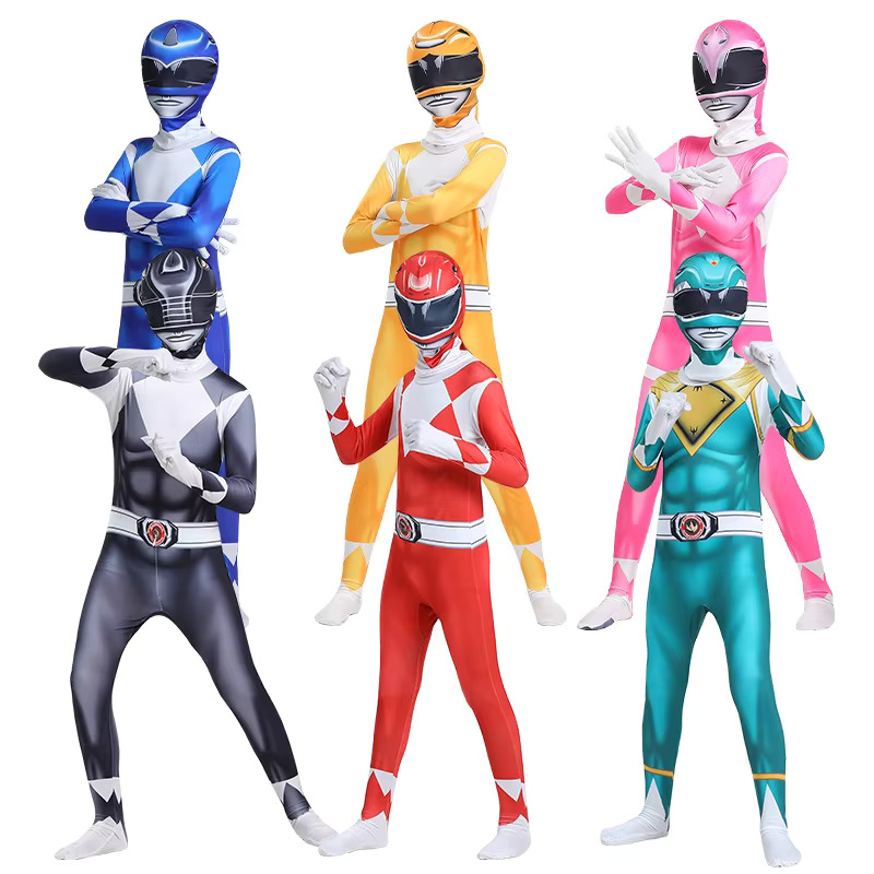 Cosplay Mighty Morphin Power A - Kids Face Mask recensie en prijs