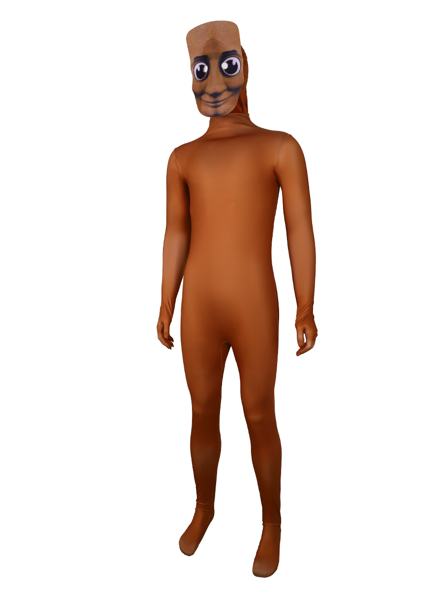 Yellow bodysuit party cosplay  - Kids Face Mask recensie en prijs