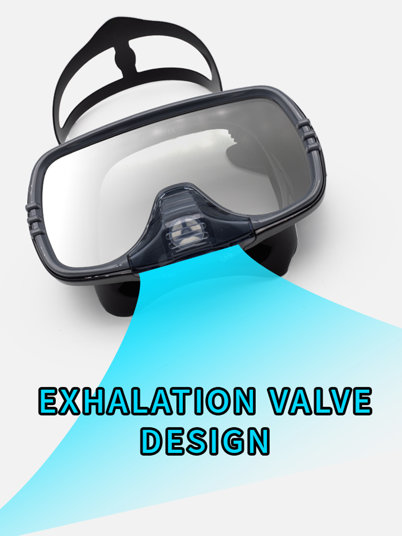 New Large Frame Diving Mask wi - Silicone Mask Bracket recensie en prijs