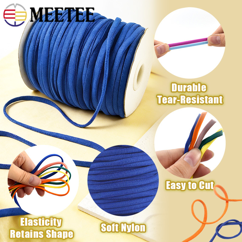 20/30M 3mm 5mm Elastic Cord Ro - Mask Lanyard Adjustable recensie en prijs