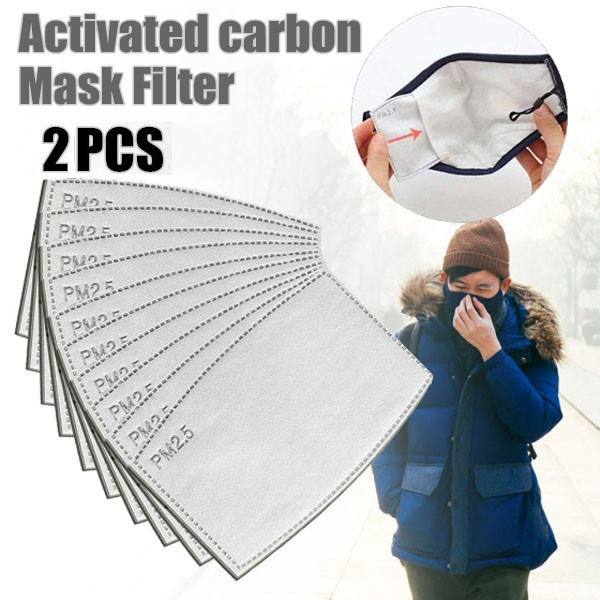 2PCS Mask Filter Element PM2.5 - Pm2.5 Filter Insert recensie en prijs