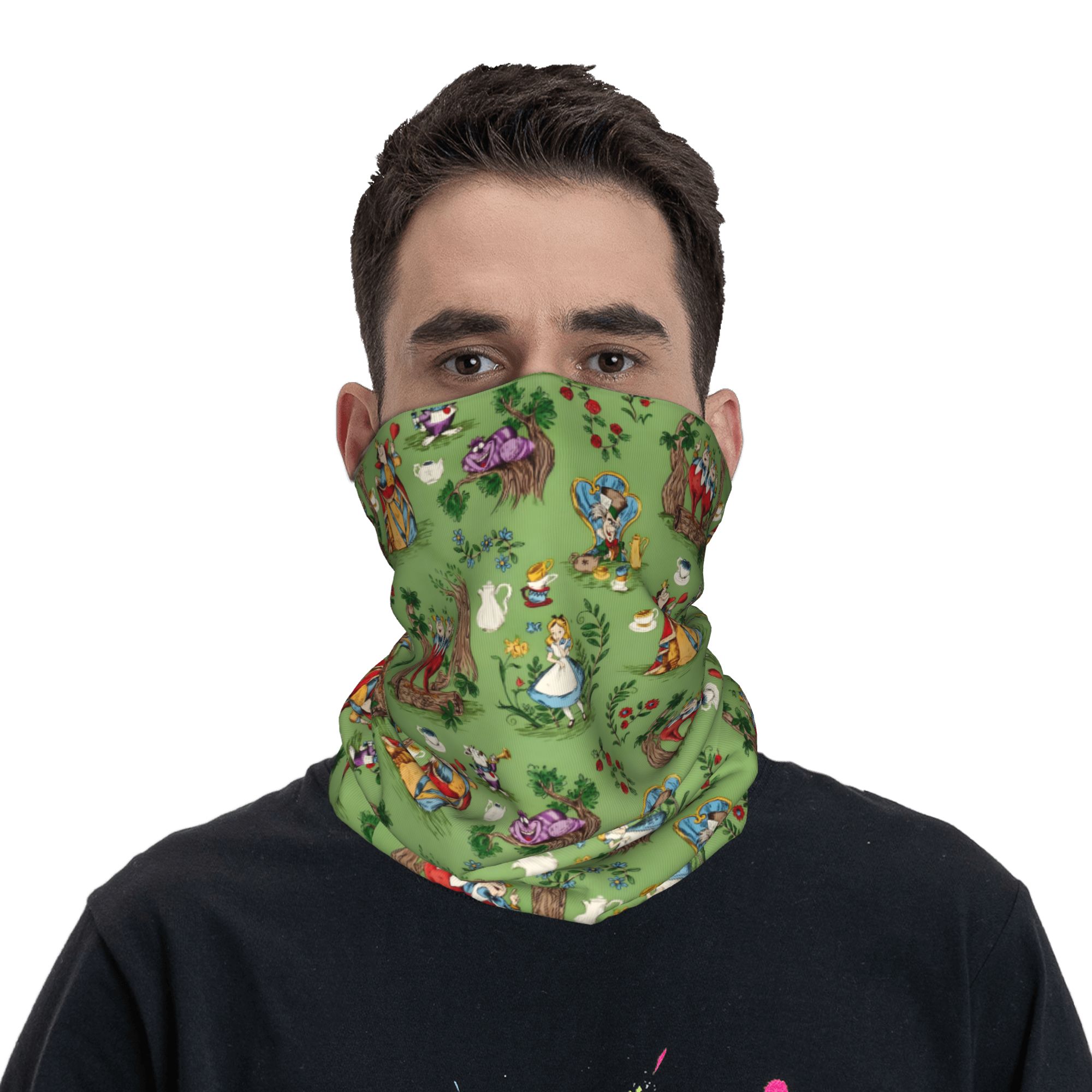 Custom A-Alice in W-Wonderland - Neck Gaiter Face Cover recensie en prijs