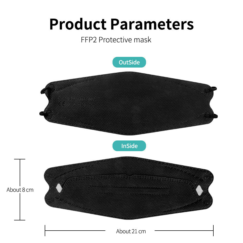 masks ffp2 face masks KN95 col - Disposable Surgical Mask recensie en prijs