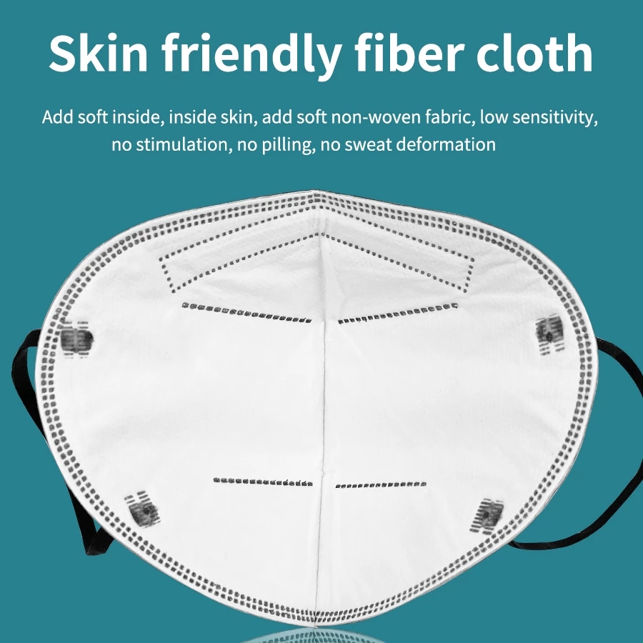 10PCS FFP2 Mask CE Approved Fi - Respirator Half Face recensie en prijs