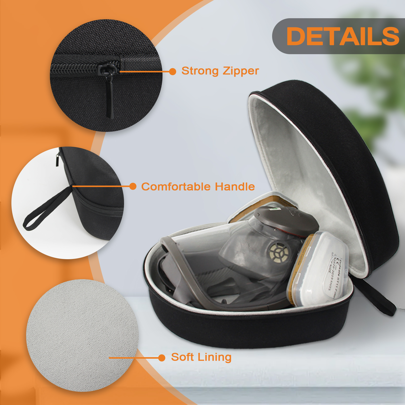 Hard Protective Travel Case fo - Mask Case Hard Shell recensie en prijs
