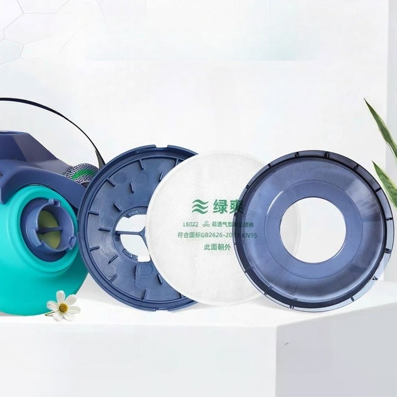 Dual Filter Silicone Half Face - Kn95 Respirator Mask recensie en prijs