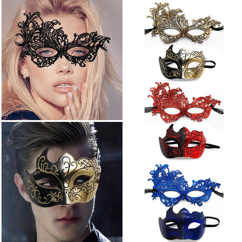 HOT! 2pcs Elegant Black Lace M - Black Face Mask Pack recensie en prijs