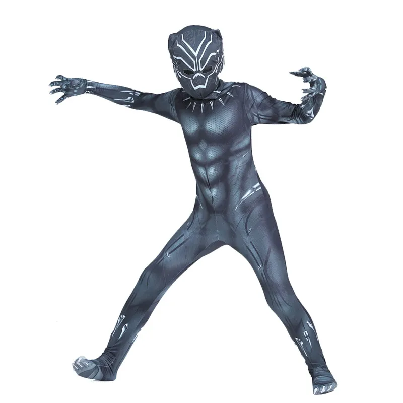 3-12Y Boy's Black Panther Cost - Black Face Mask Pack recensie en prijs