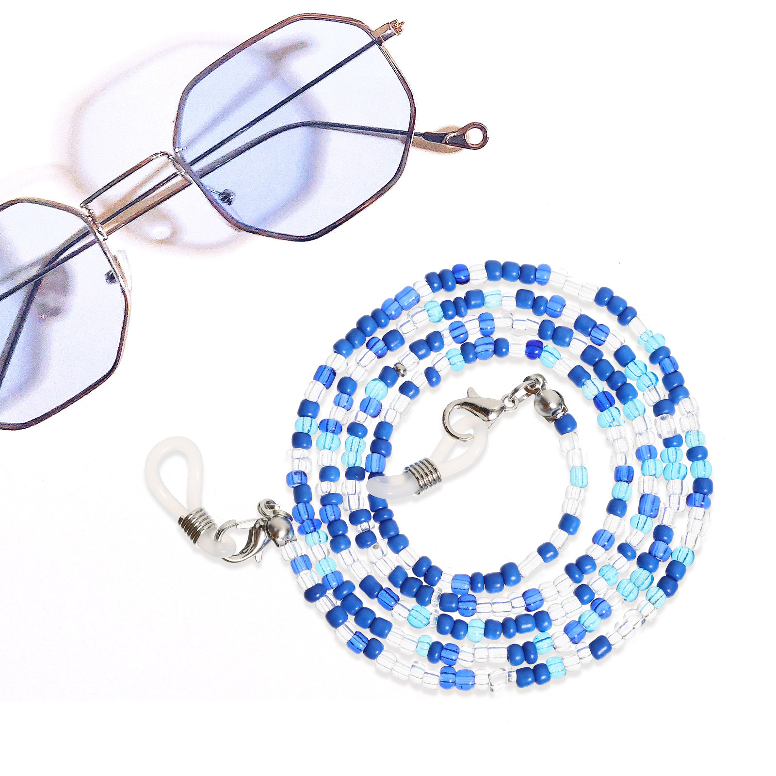 5Pcs Beaded Eyeglass Chain for - Mask Chain Holder recensie en prijs
