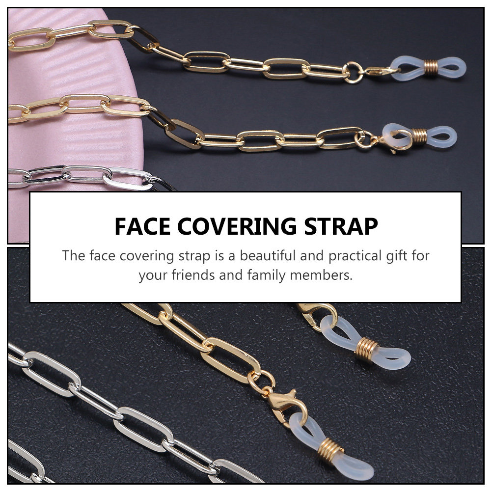 Golden Safety Mask Holder Lany - Mask Chain Holder recensie en prijs