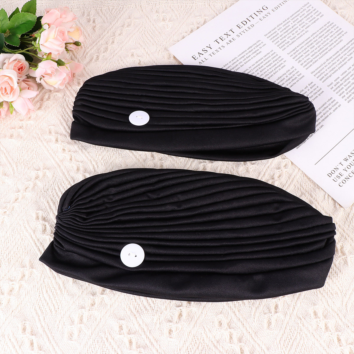 2Pcs Black Adjustable Elastic  - Mask Ear Saver Strap recensie en prijs