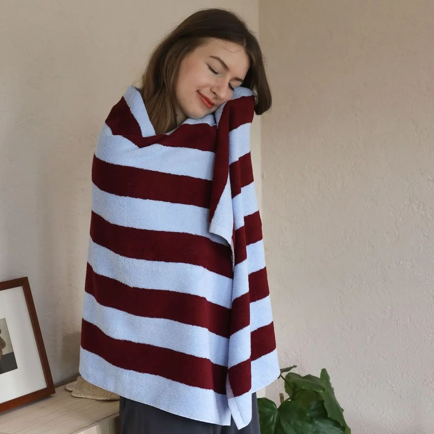 Retro Striped Pure Cotton Towe - Cloth Face Mask Washable recensie en prijs
