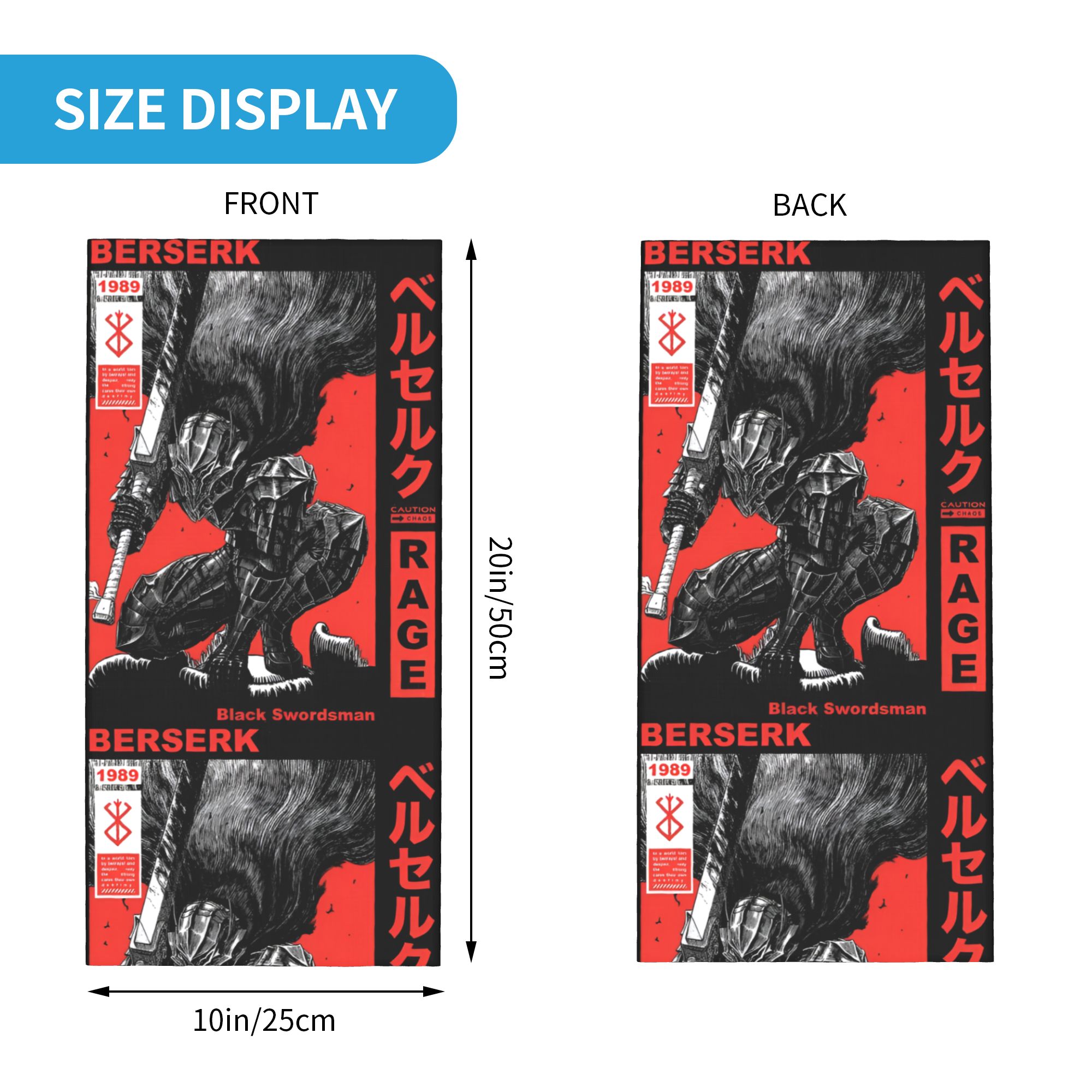 Custom B-Berserks Bandana Neck - Neck Gaiter Face Cover recensie en prijs