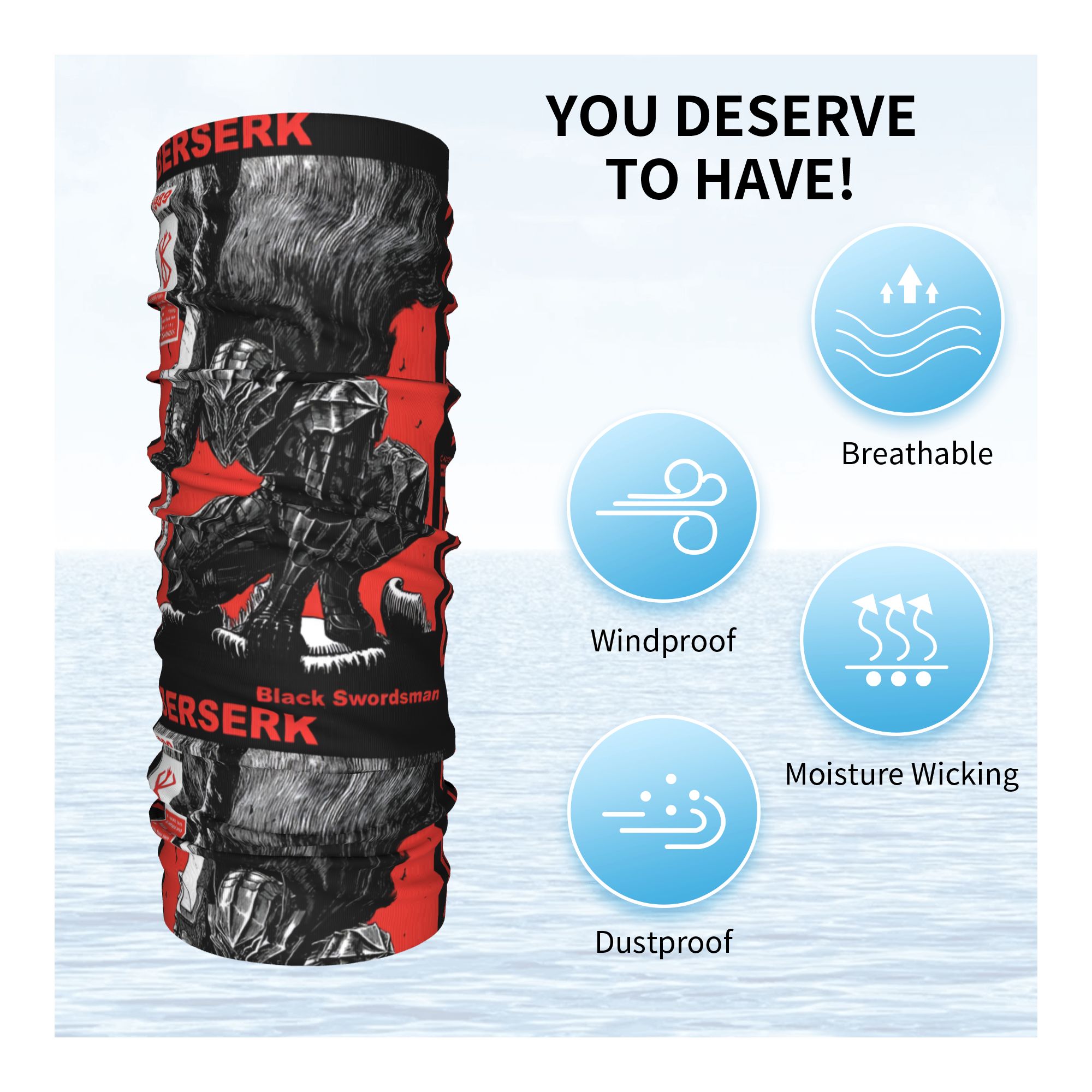 Custom B-Berserks Bandana Neck - Neck Gaiter Face Cover recensie en prijs