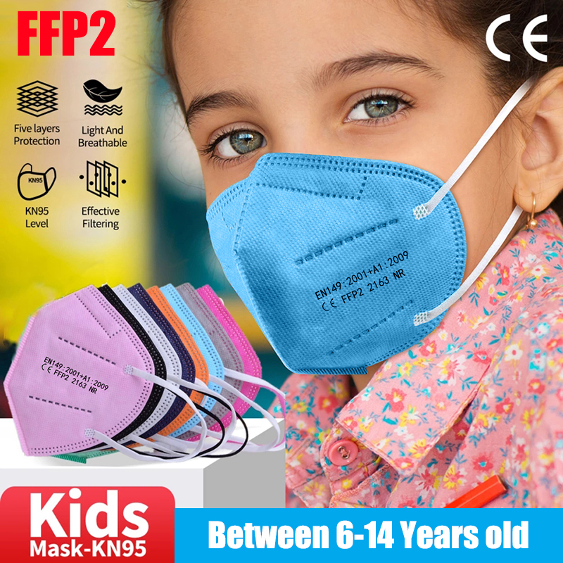 10-100pcs Kids KN95 Mask Child - Disposable Surgical Mask recensie en prijs