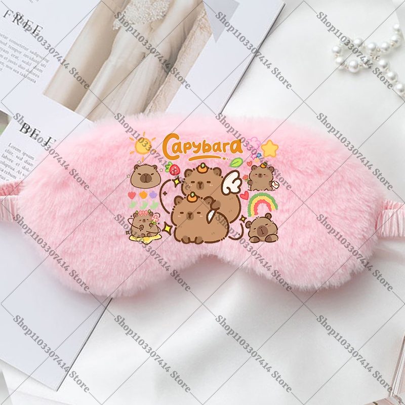 Capybara Girl Cartoon Sleep Ey - Kids Face Mask recensie en prijs