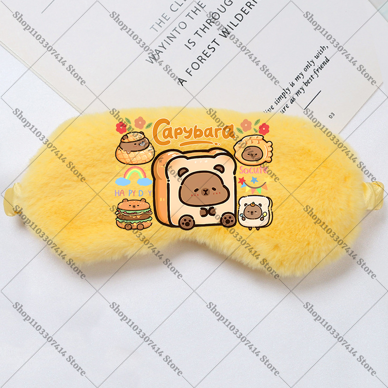 Capybara Girl Cartoon Sleep Ey - Kids Face Mask recensie en prijs
