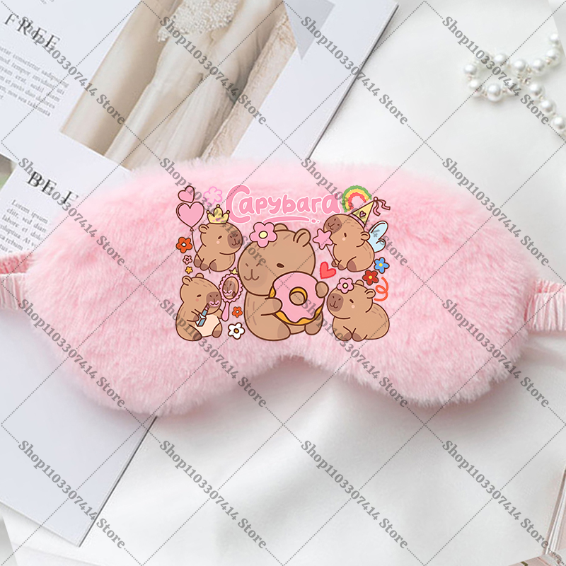 Capybara Girl Cartoon Sleep Ey - Kids Face Mask recensie en prijs