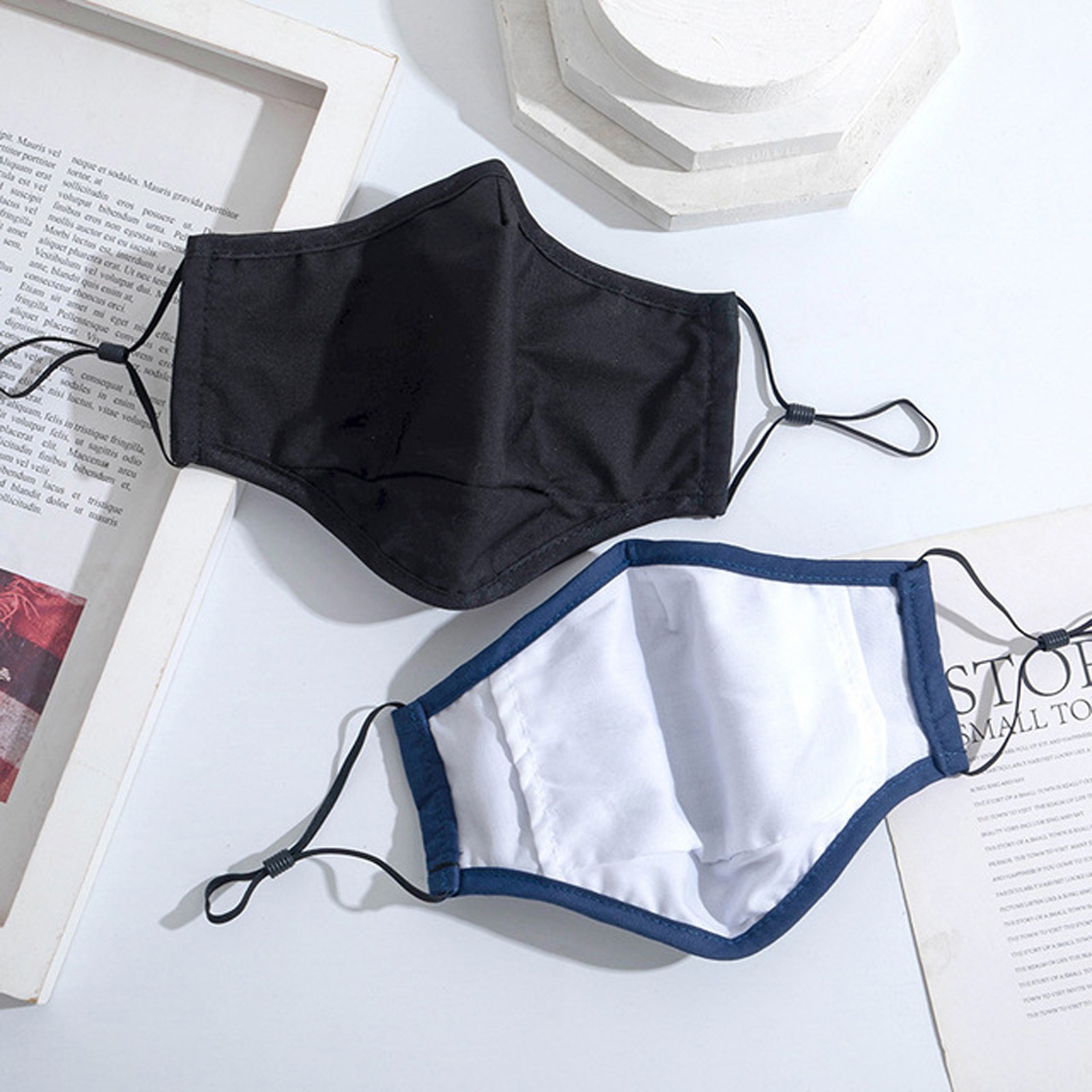 Men and Women Solid Color Faci - Cloth Face Mask Washable recensie en prijs