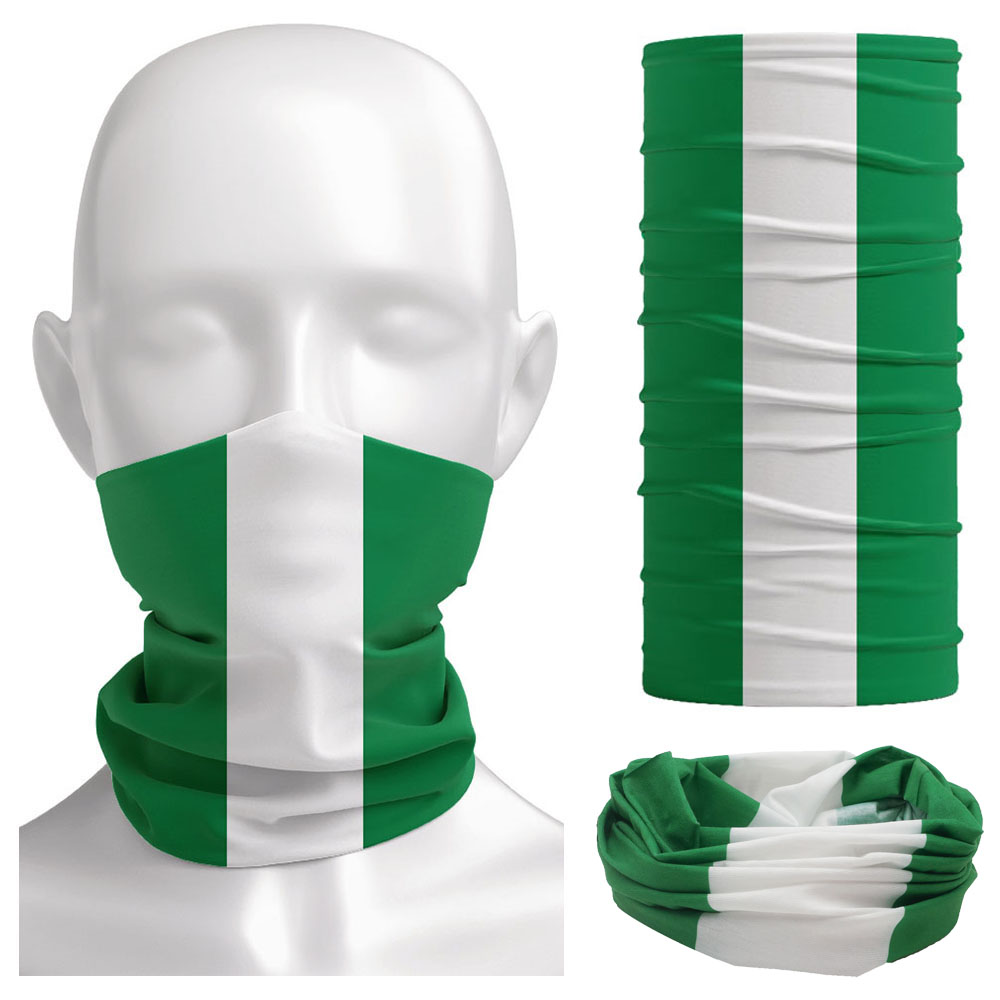 Nigeria Flag Bandanna Women Ne - Neck Gaiter Face Cover recensie en prijs