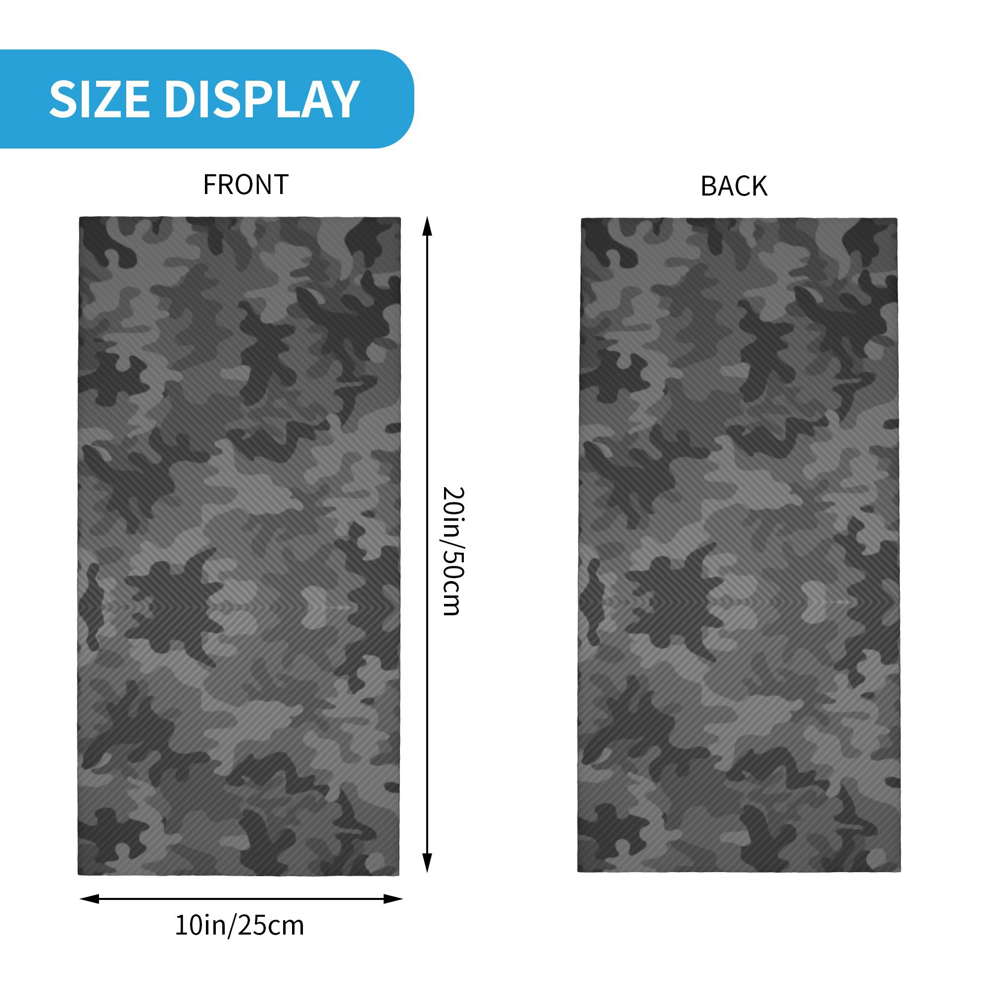 Custom Carbon Camo Bandana Nec - Neck Gaiter Face Cover recensie en prijs