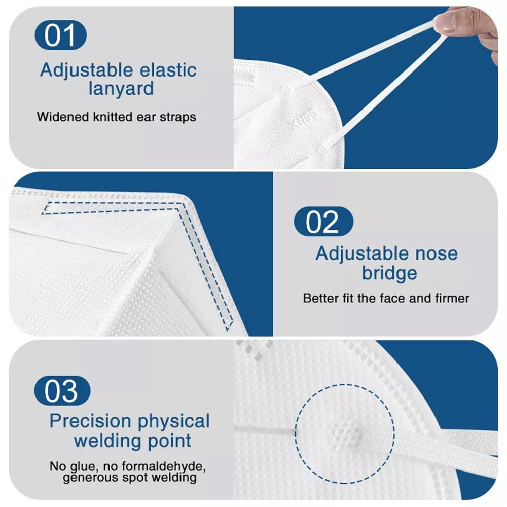 FFP2 Face Mask KN95 Facial Mas - Kn95 Respirator Mask recensie en prijs