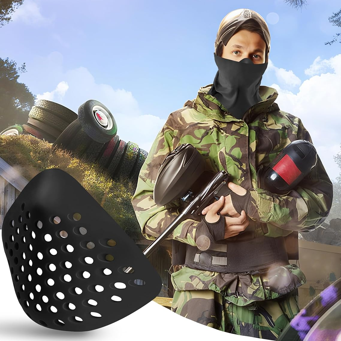 Half Face Bracket Silicone Mas - Silicone Mask Bracket recensie en prijs