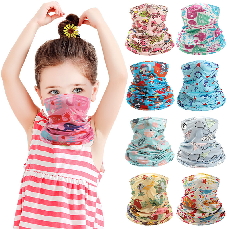 Kids Neck Cover Cute Ice Silk  - Kids Face Mask recensie en prijs