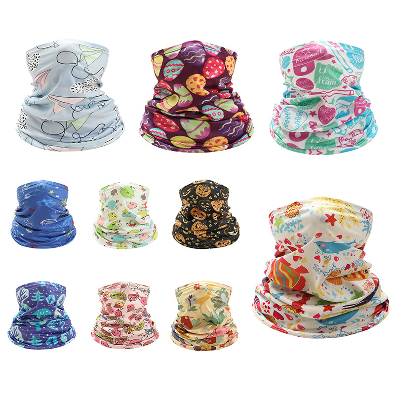 Kids Neck Cover Cute Ice Silk  - Kids Face Mask recensie en prijs