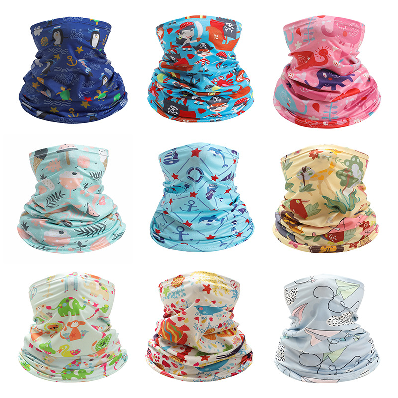 Kids Neck Cover Cute Ice Silk  - Kids Face Mask recensie en prijs