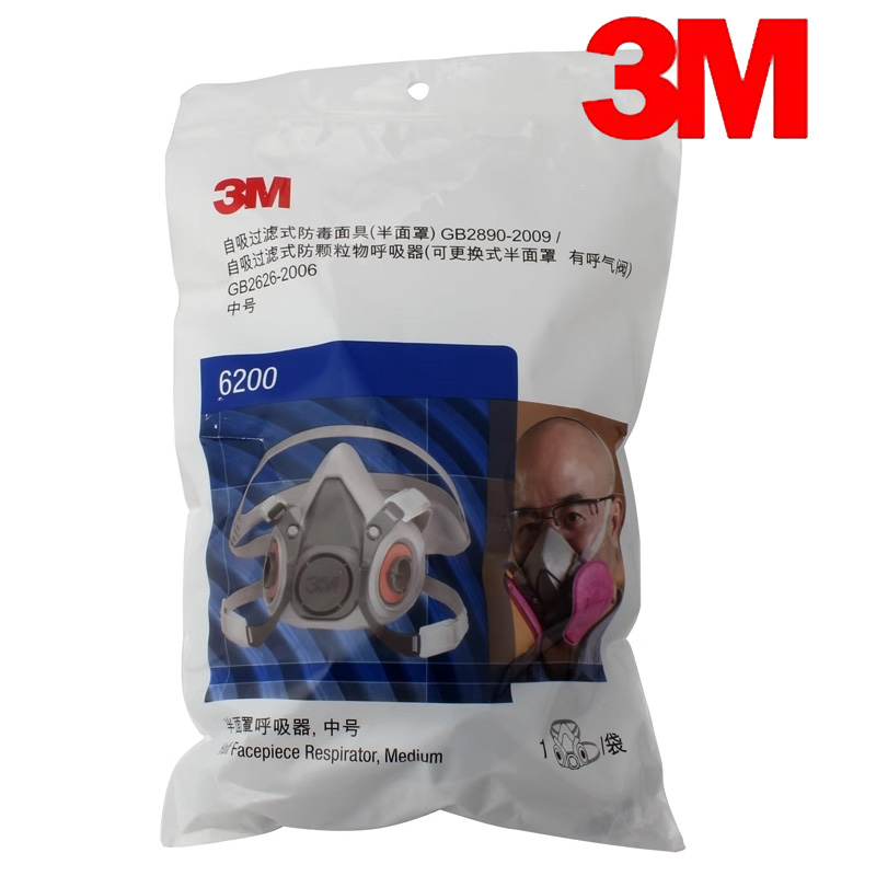 3M6200 Self-priming Filtering  - Dust Mask Construction recensie en prijs