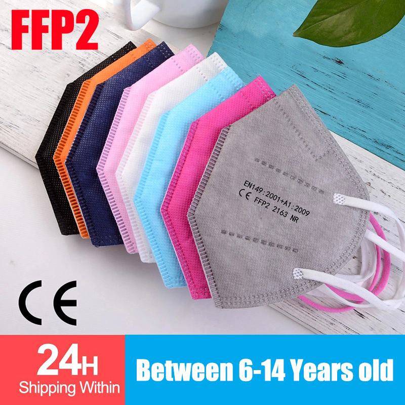 100pcs Kids mascarillas fpp2 B - Black Face Mask Pack recensie en prijs