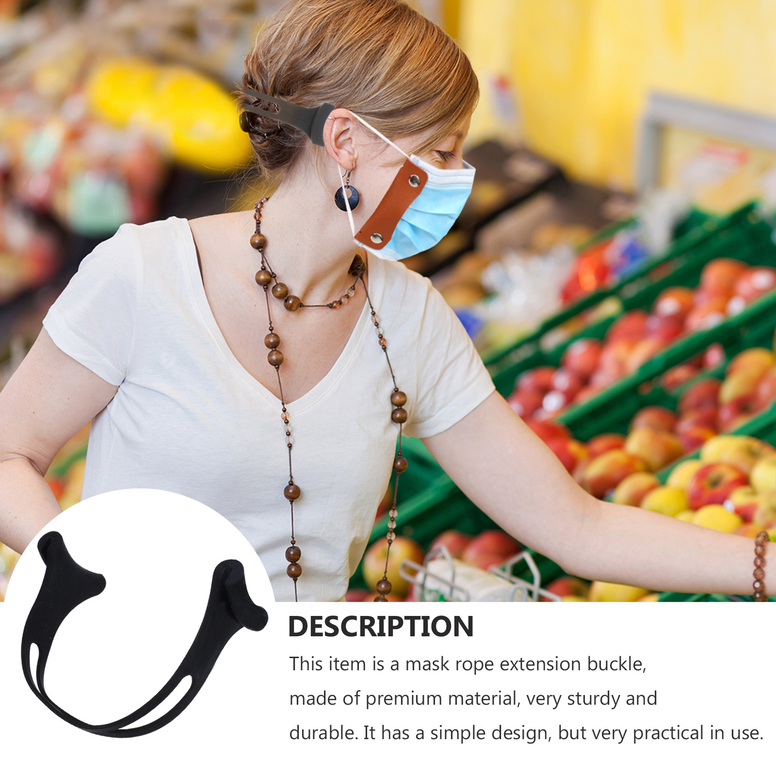 3Pcs Lightweight Silicone Mask - Mask Ear Saver Strap recensie en prijs