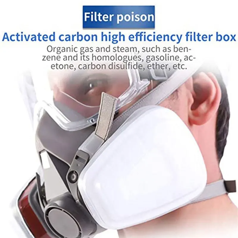 6200 7 in1 Gas Mask Gas-Proof  - Respirator Half Face recensie en prijs