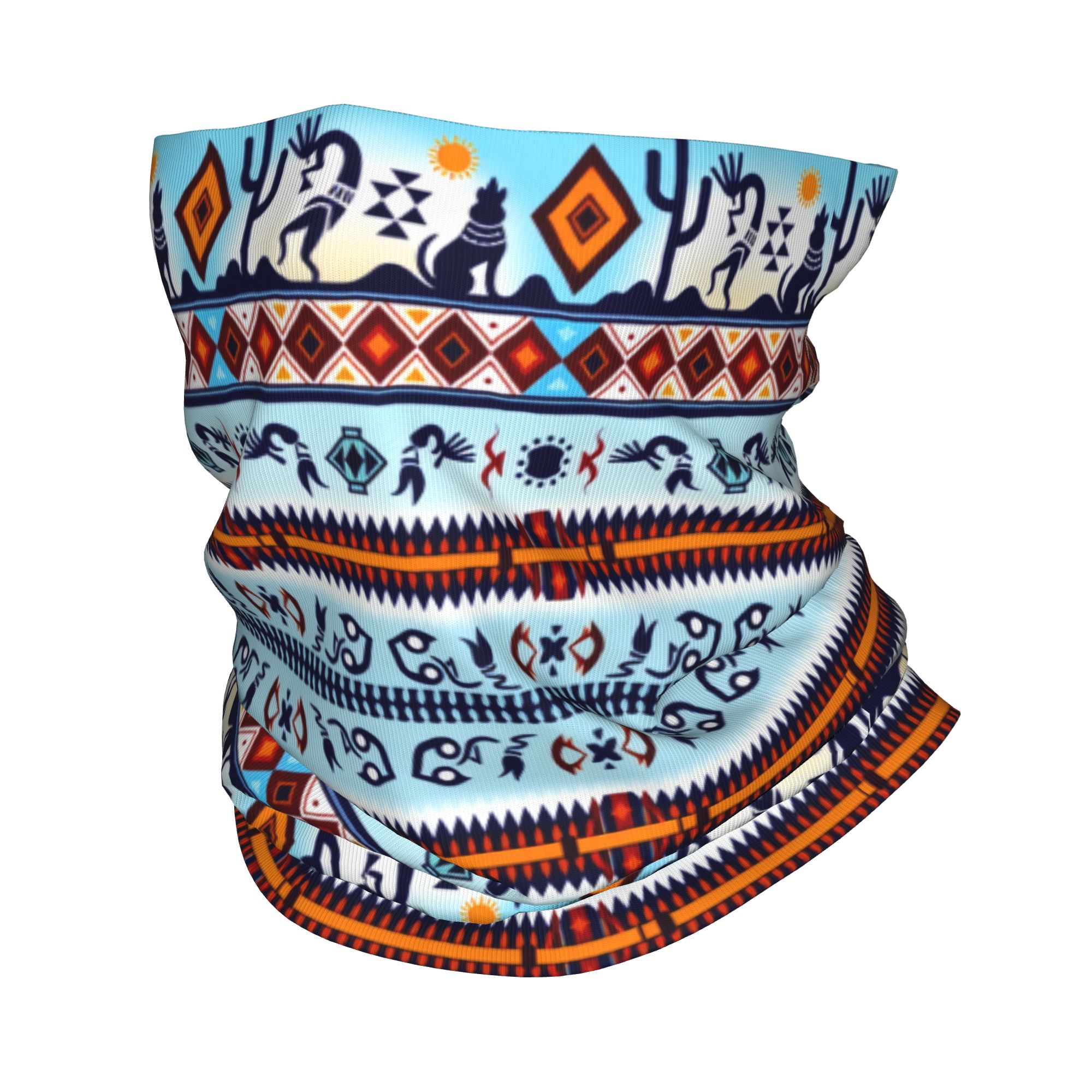 Custom Kokopelli Hohokam Treas - Neck Gaiter Face Cover recensie en prijs