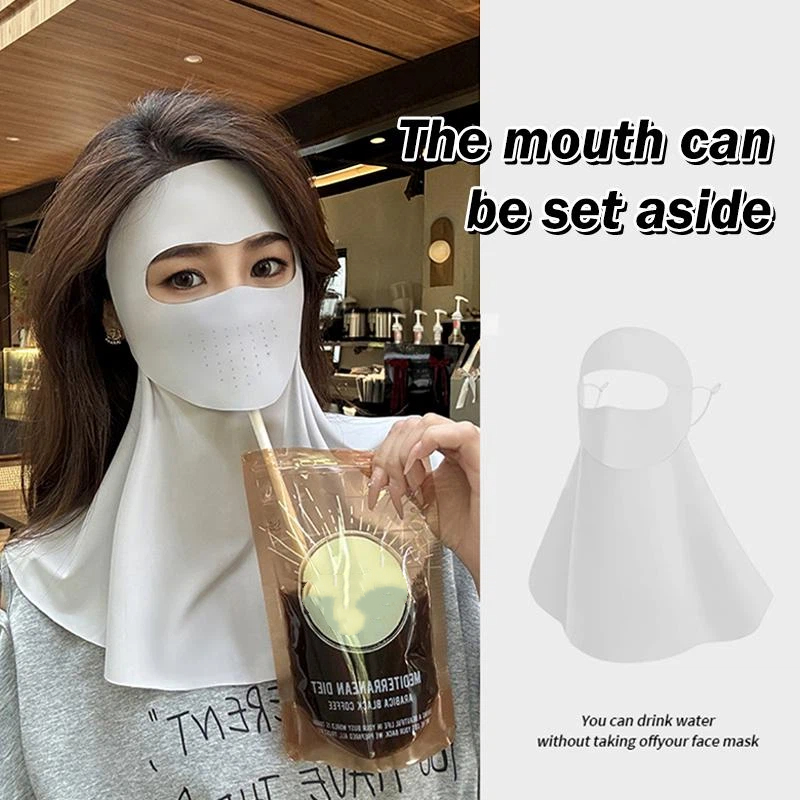 Summer Ice Silk Face Gini Full - Sports Mask Breathable recensie en prijs