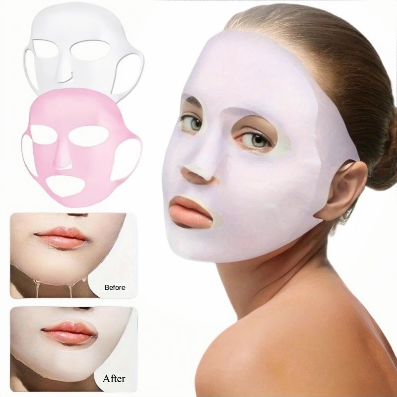 1/2PCS 3D Reusable Wrinkle Smo - Silicone Mask Bracket recensie en prijs