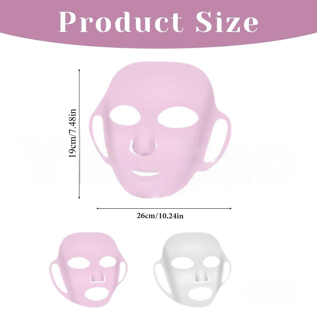 1/2PCS 3D Reusable Wrinkle Smo - Silicone Mask Bracket recensie en prijs