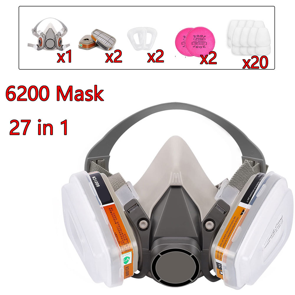 Gas Mask 6200 Set Vehicle Pain - Face Mask Storage Box recensie en prijs