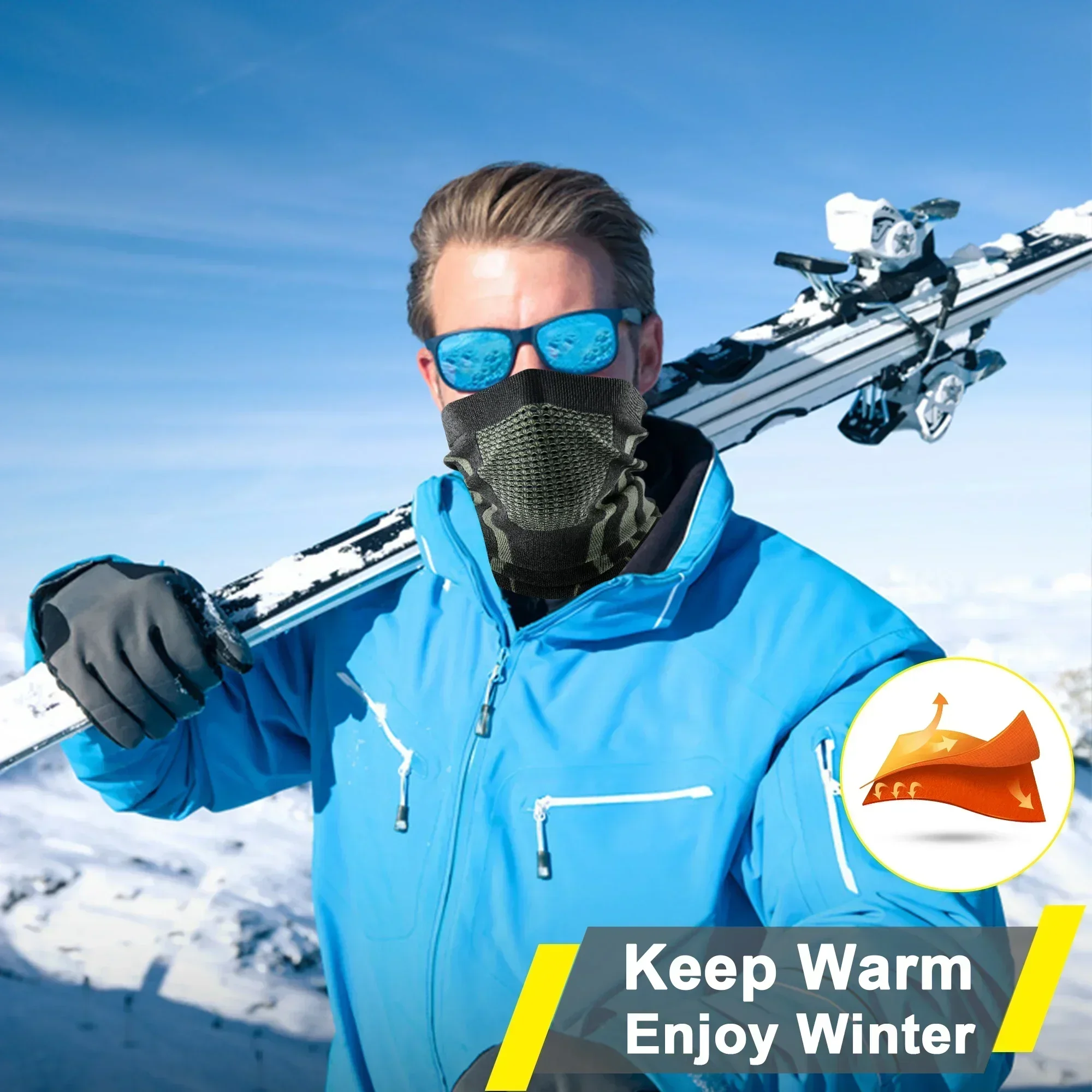 Winter Ring Tube Soft Bandana  - Sports Mask Breathable recensie en prijs
