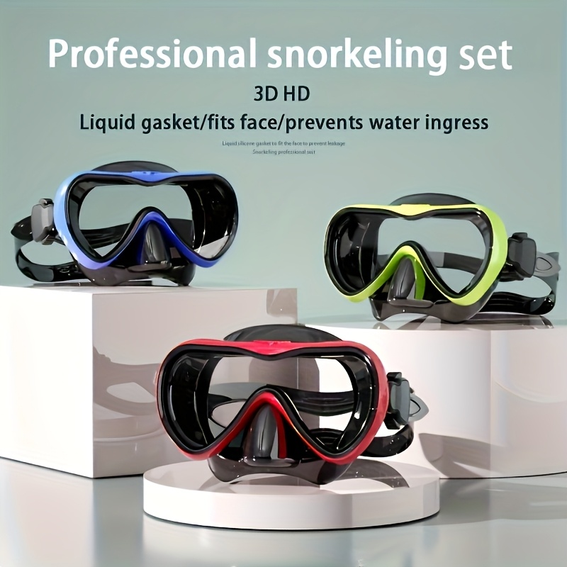 Adult Snorkel Mask, HD Tempere - Silicone Mask Bracket recensie en prijs