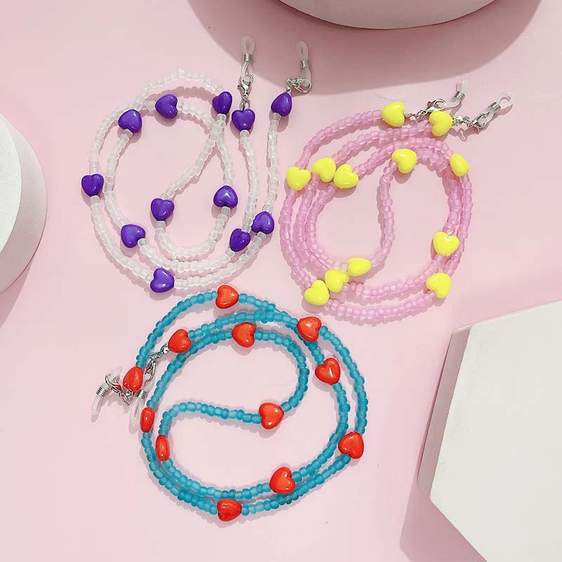 Trendy Peach Heart Anti Slip R - Mask Chain Holder recensie en prijs
