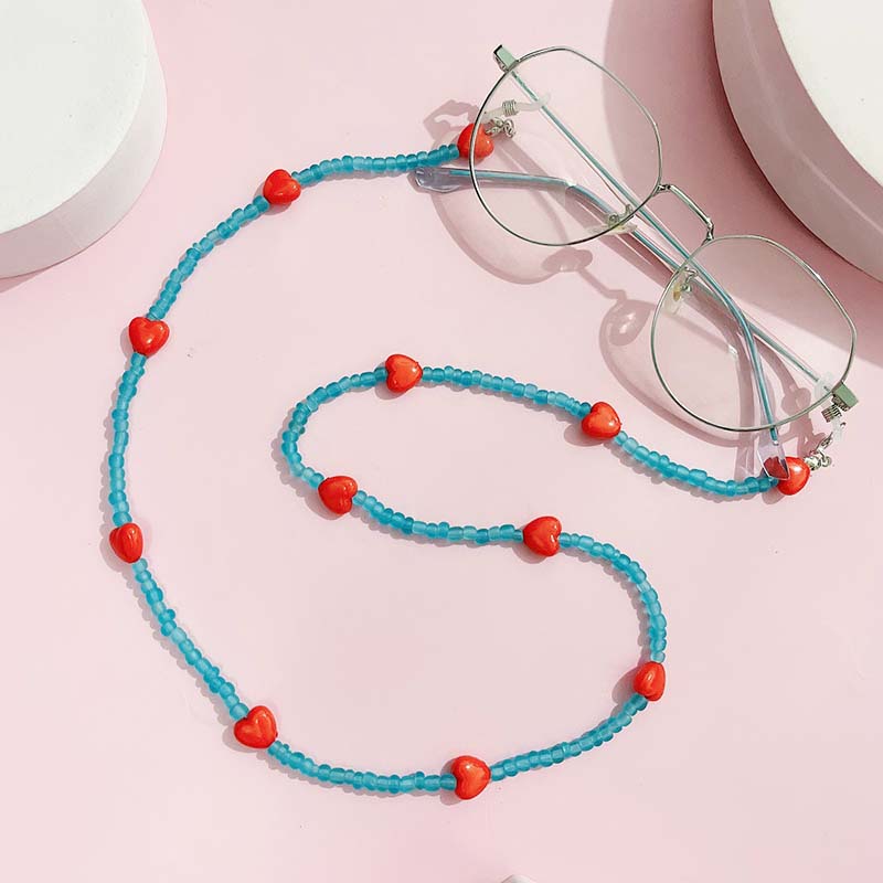 Trendy Peach Heart Anti Slip R - Mask Chain Holder recensie en prijs